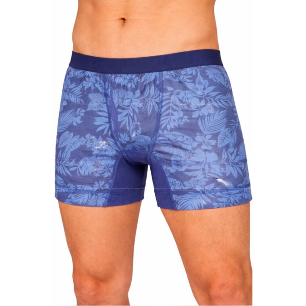 Tommy Bahama Men’s Blue Printed Boxer Brief Size M